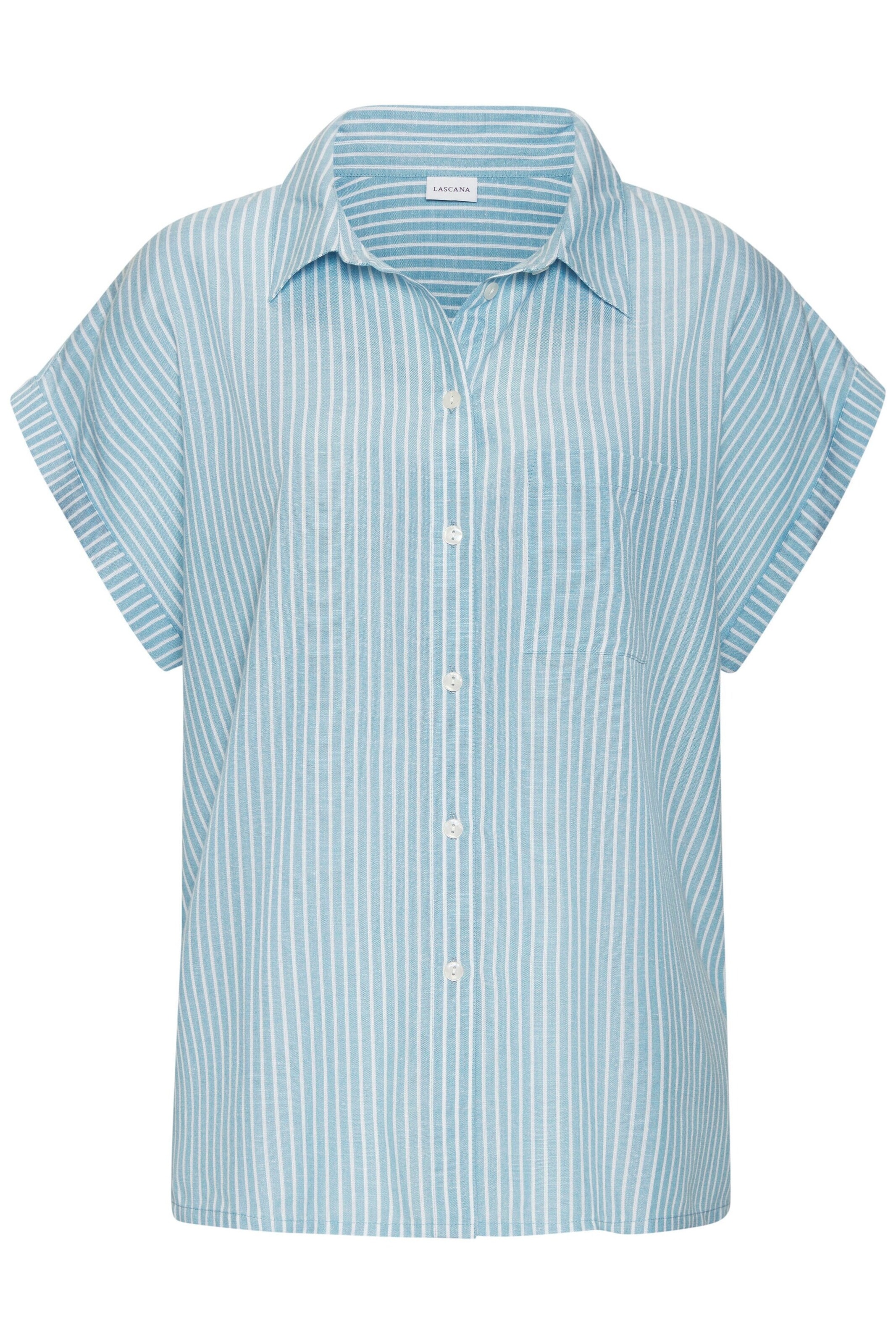 Chemisier LASCANA en bleu : devant