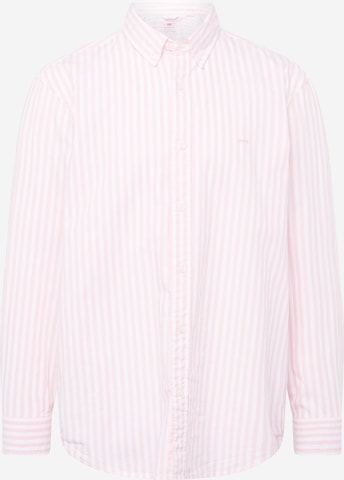 LEVI'S ® - Regular Fit Camisa 'Authentic' em rosa: frente