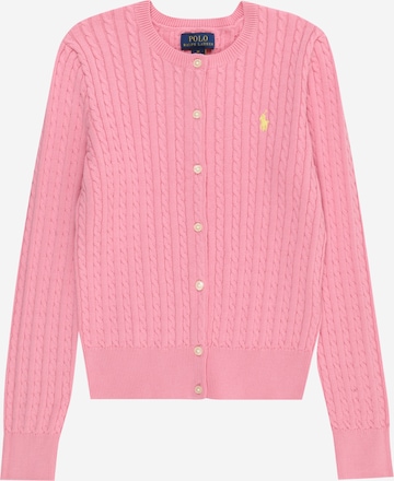 Polo Ralph Lauren Knit cardigan in Pink: front