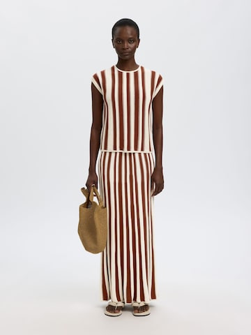 SELECTED - Jersey en beige