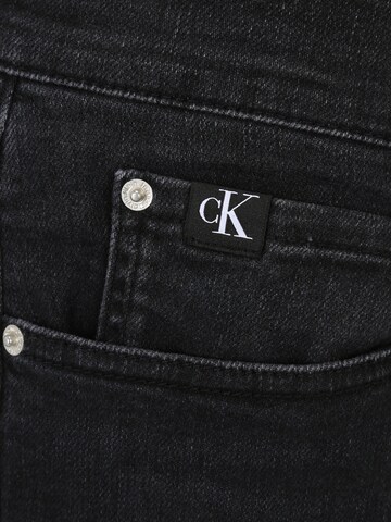 Calvin Klein Jeans Plus Skinny Jeans in Schwarz