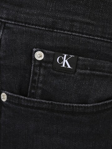 Calvin Klein Jeans Plus Skinny Džíny – černá