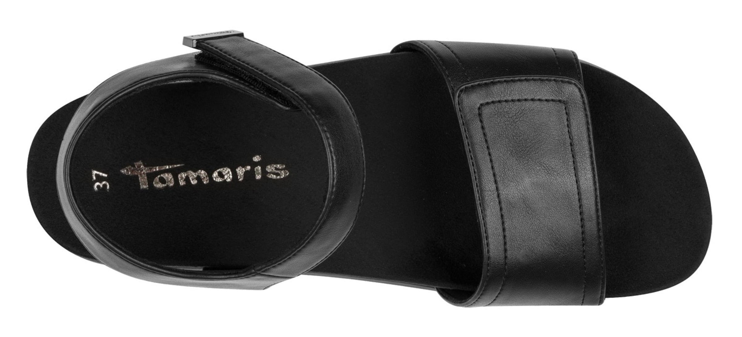 Tamaris Sandale in Schwarz
