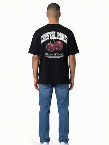 Crystal Paris Shirt 'Relentless' in Black