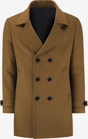 Youthup Winter Coat in Brown: front