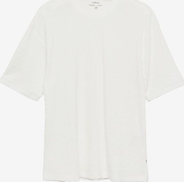 s.Oliver T-Shirt in Beige: Vorderseite