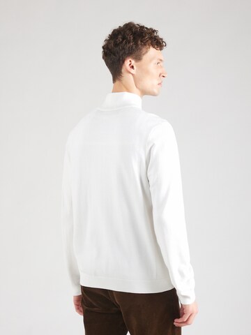 BOSS Pullover 'Momentum' in Weiß