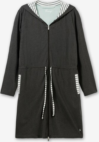 SHEEGO Dressing Gown in Grey: front