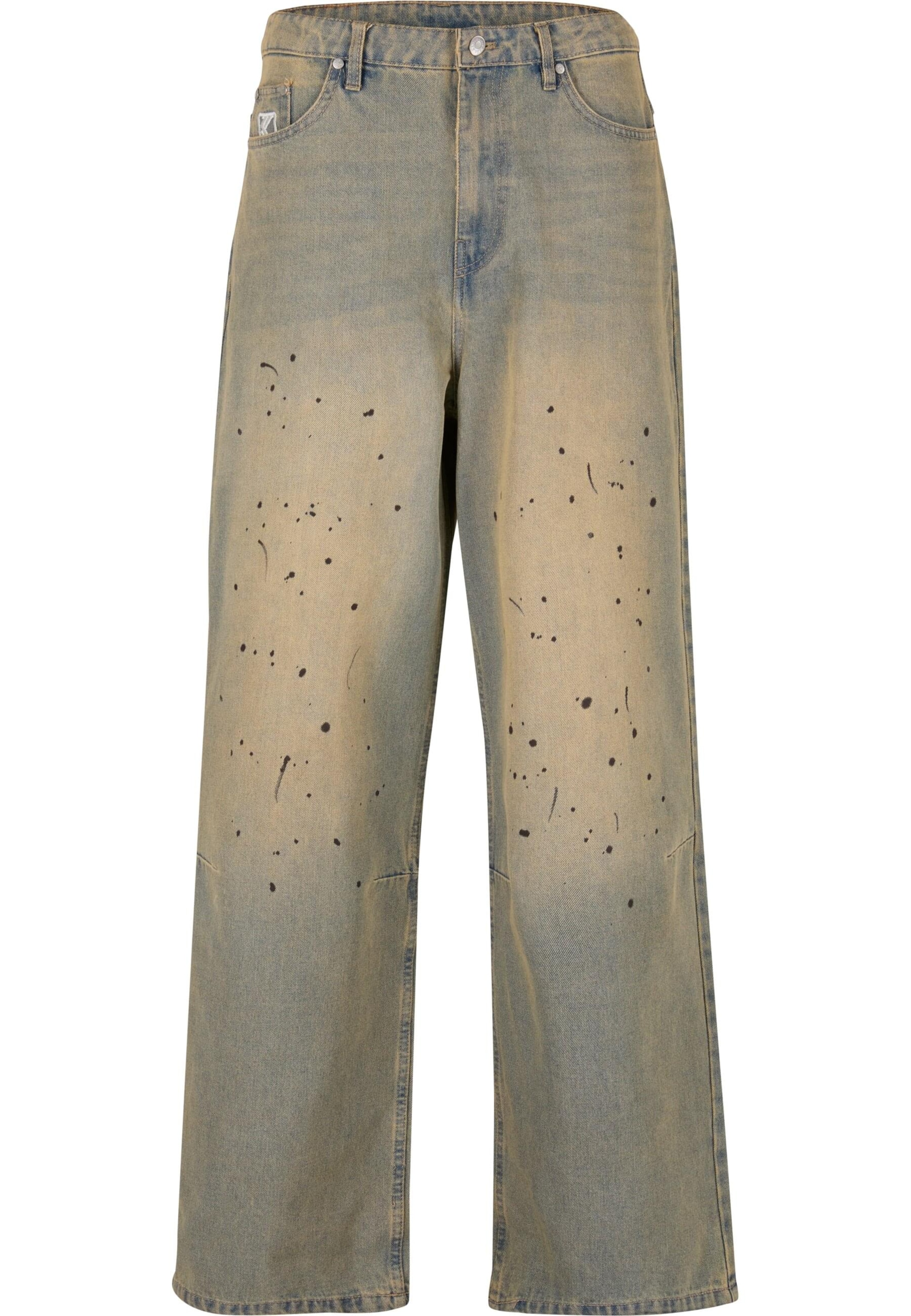 Baggy Jeans di Karl Kani in blu: frontale