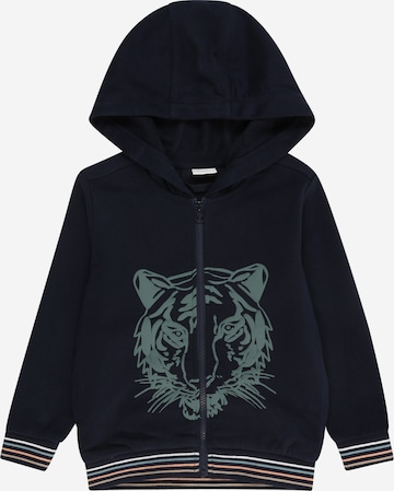 s.Oliver Zip-Up Hoodie in Blue: front