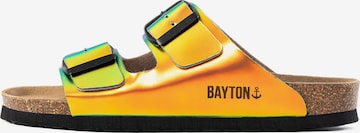 Bayton Pantoletter 'Atlas' i orange: forside