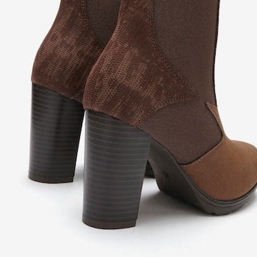 LASCANA Ankle Boots in Brown