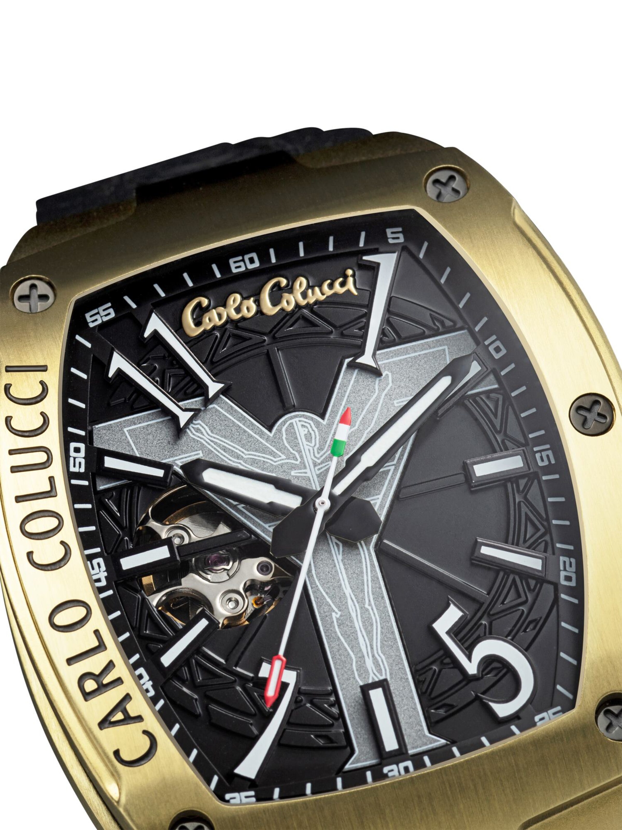 Carlo Colucci Analog watch ' Donia ' in Black