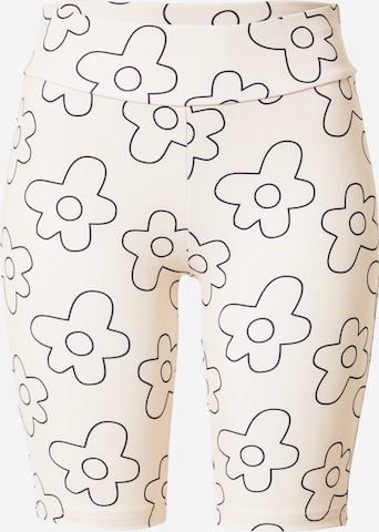 Urban Classics Skinny Leggings in Beige: voorkant