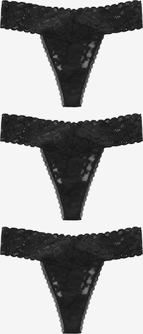 Next Стринг в черно: отпред