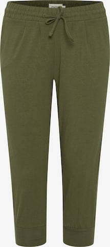 Oxmo Tapered Pants 'Odda' in Green: front