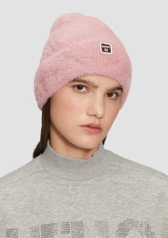 QS Mütze in Pink: Vorderseite