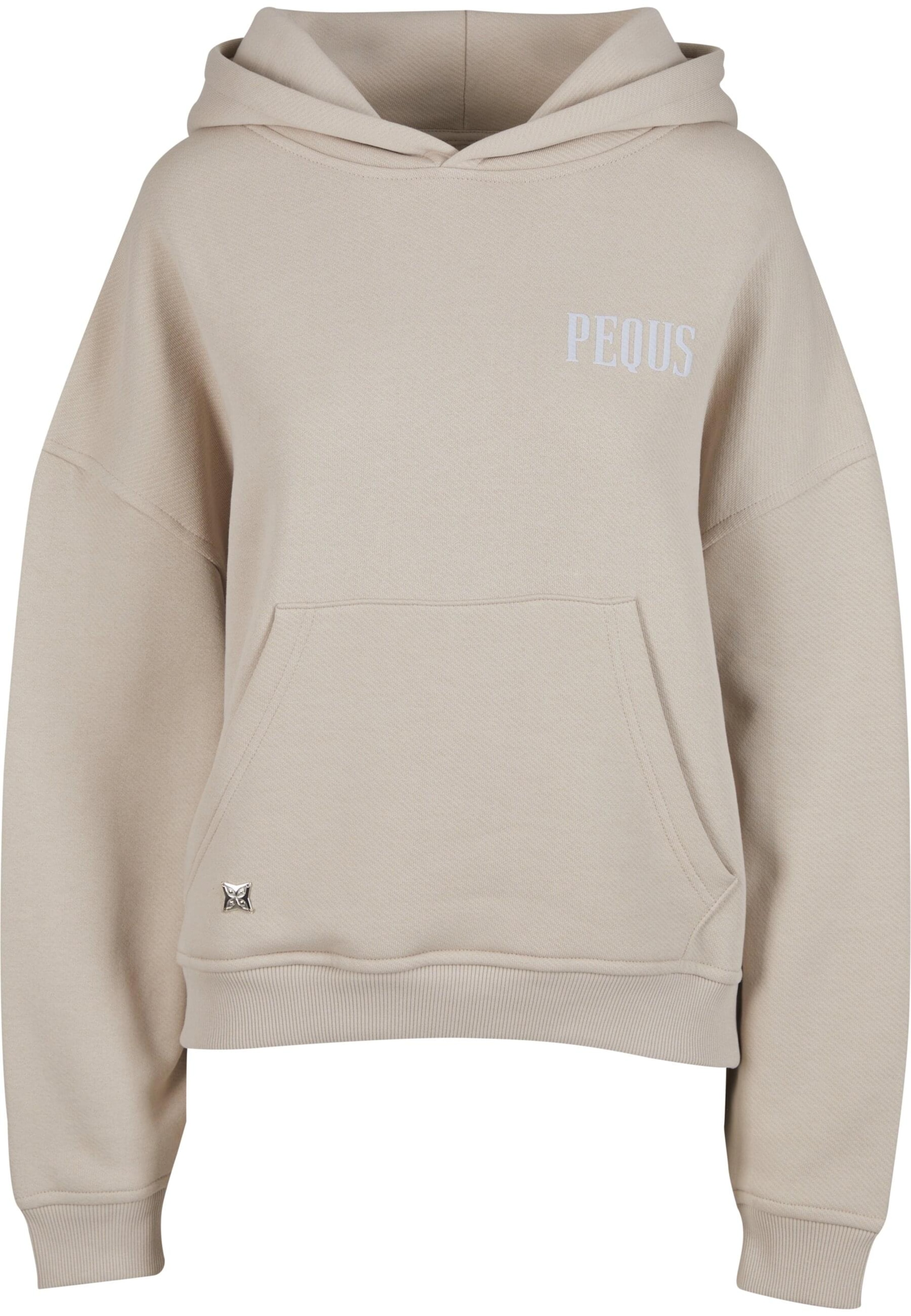 Pequs Sweatshirt in Bruin: voorkant