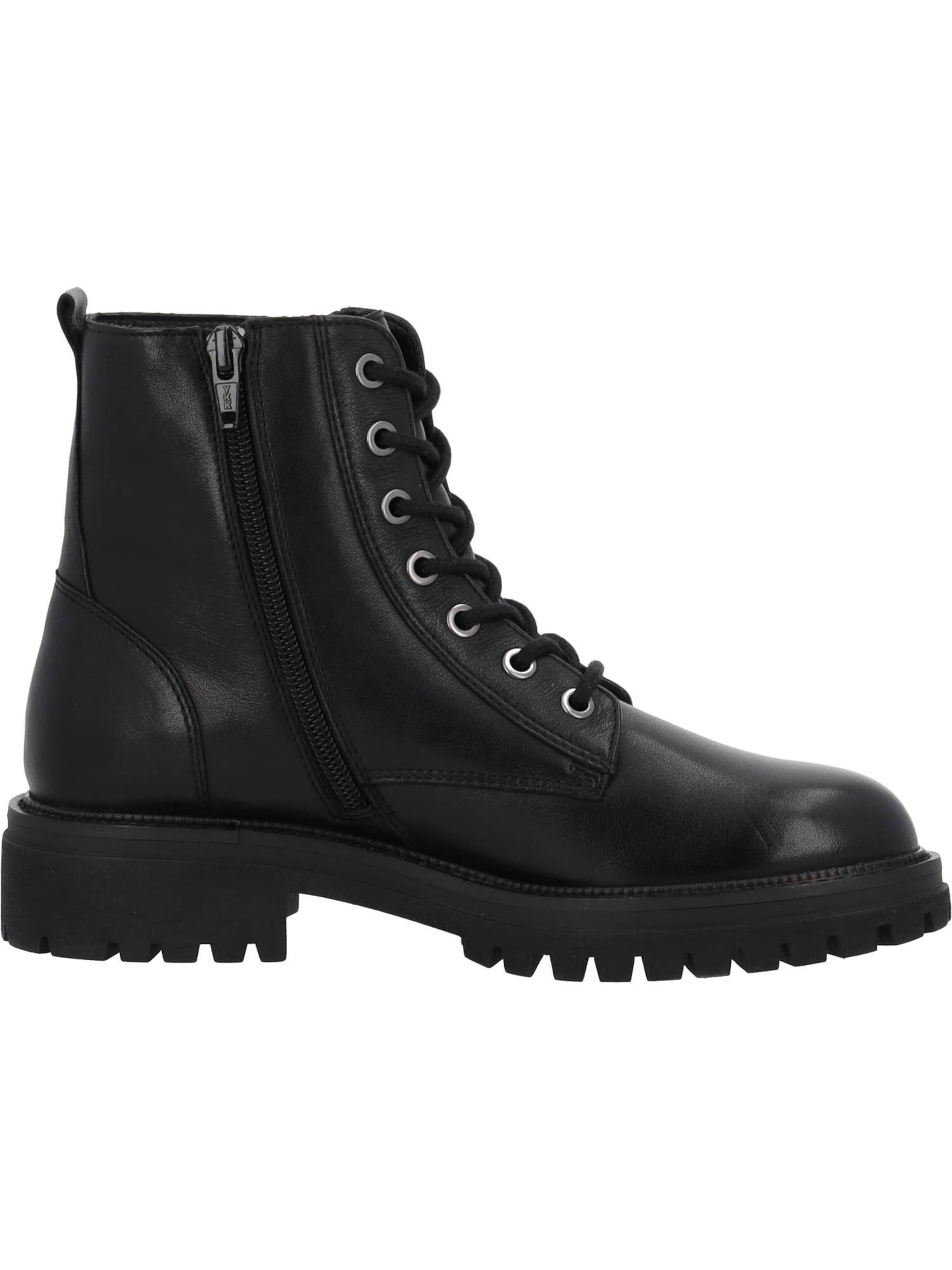 Bottines à lacets 'Ianbella' Palado en noir