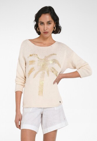 include Strickpullover in Weiß: Vorderseite