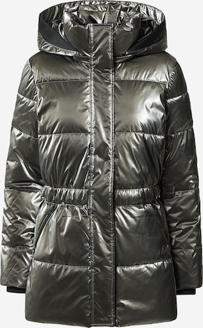 Calvin Klein Přechodná bunda – šedá: přední strana