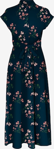 VERO MODA Платье-рубашка 'VMNEWHALLIE' в Синий: спереди