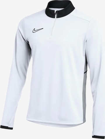 NIKE Sweatshirt 'Academy 25 Drill' in White: front