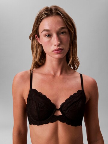 Calvin Klein T-Shirt BH in Schwarz: Vorderseite