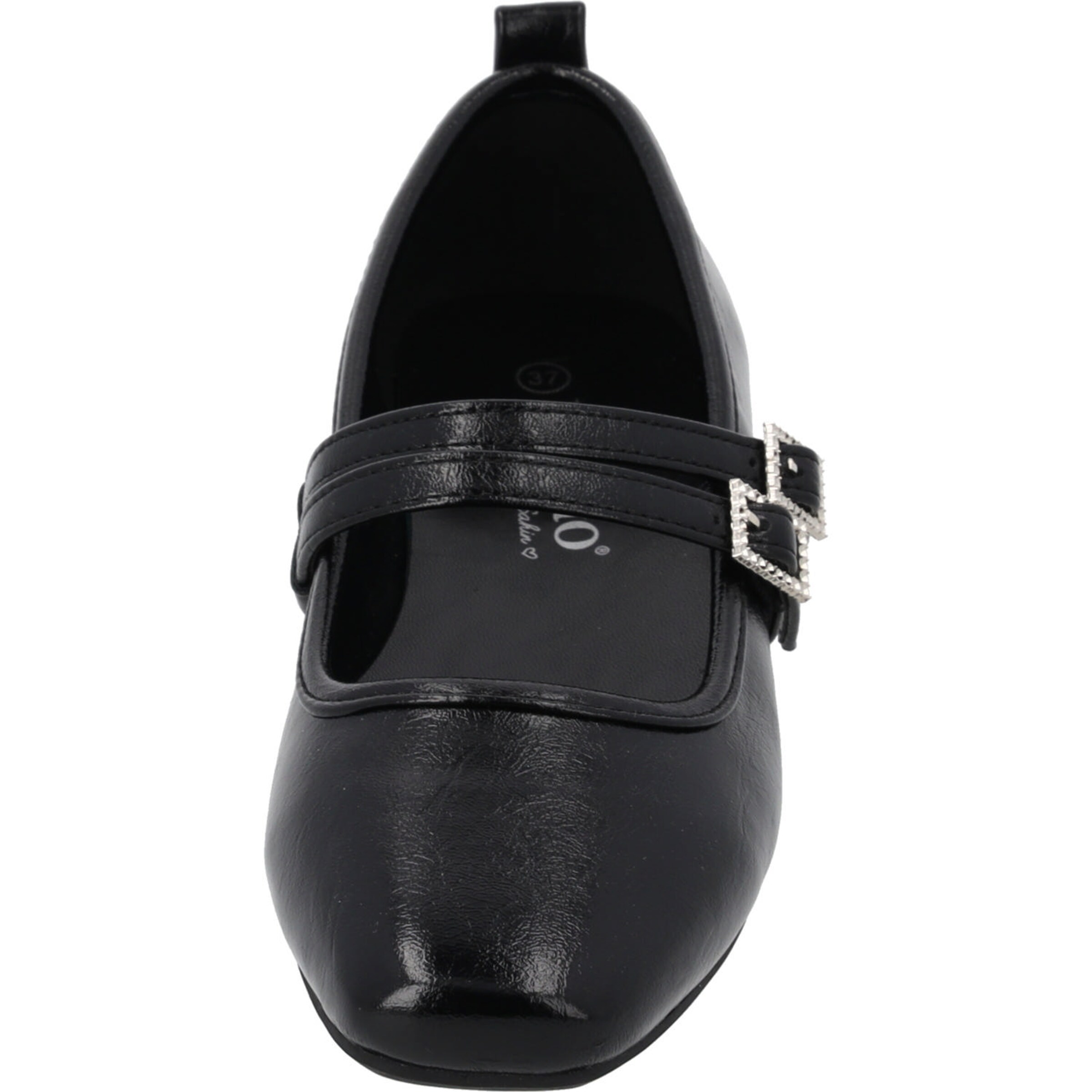 Palado by Sila Sahin Riemchenballerina in Schwarz