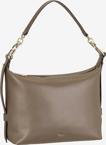 FURLA Schultertasche in Grau: Vorderseite