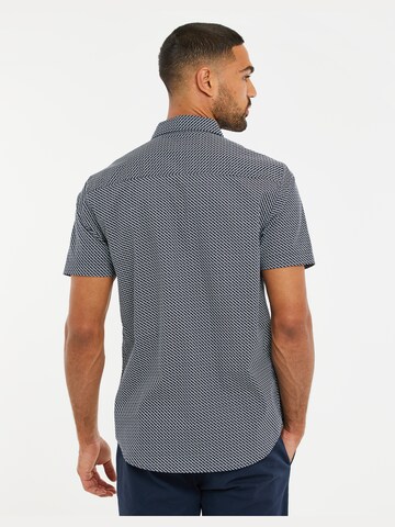 Threadbare Regular Fit Hemd in Blau