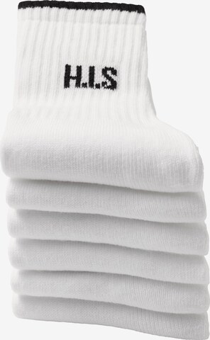 H.I.S Socks in White