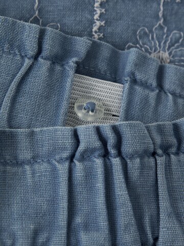 NAME IT Regular Shorts 'Chambray' in Blau