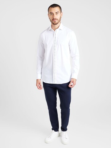 DRYKORN Regular Chino Pants 'AJEND' in Blue
