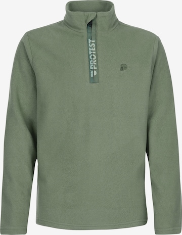 PROTEST Athletic Sweatshirt 'Reperfecty JR' in Green: front
