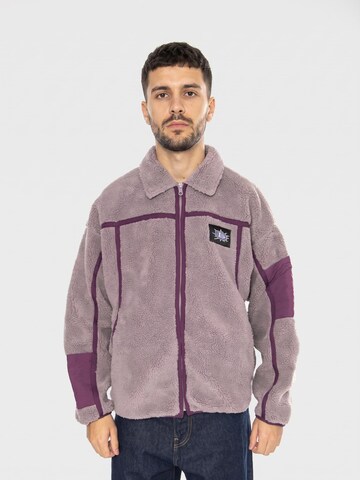 HUF Tussenjas 'Livingstone' in Lila: voorkant