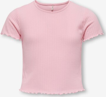 ONLY GIRLS T-Shirt 'KONNELLA' in Pink: Vorderseite