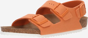 BIRKENSTOCK Sandal 'Milano' in Orange: front
