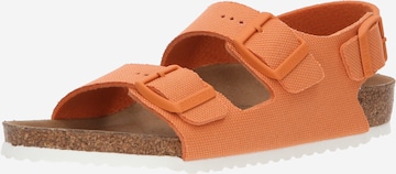 Sandales 'Milano' BIRKENSTOCK en orange : devant