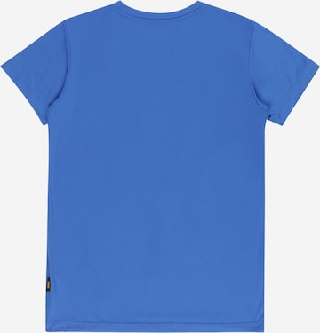 JACK WOLFSKIN Performance Shirt 'JUMPING WOLF' in Blue