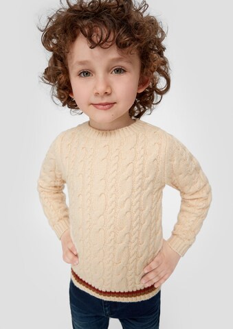 s.Oliver Pullover in Beige: predná strana