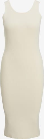 JJXX Stickad klänning 'April' i beige: framsida