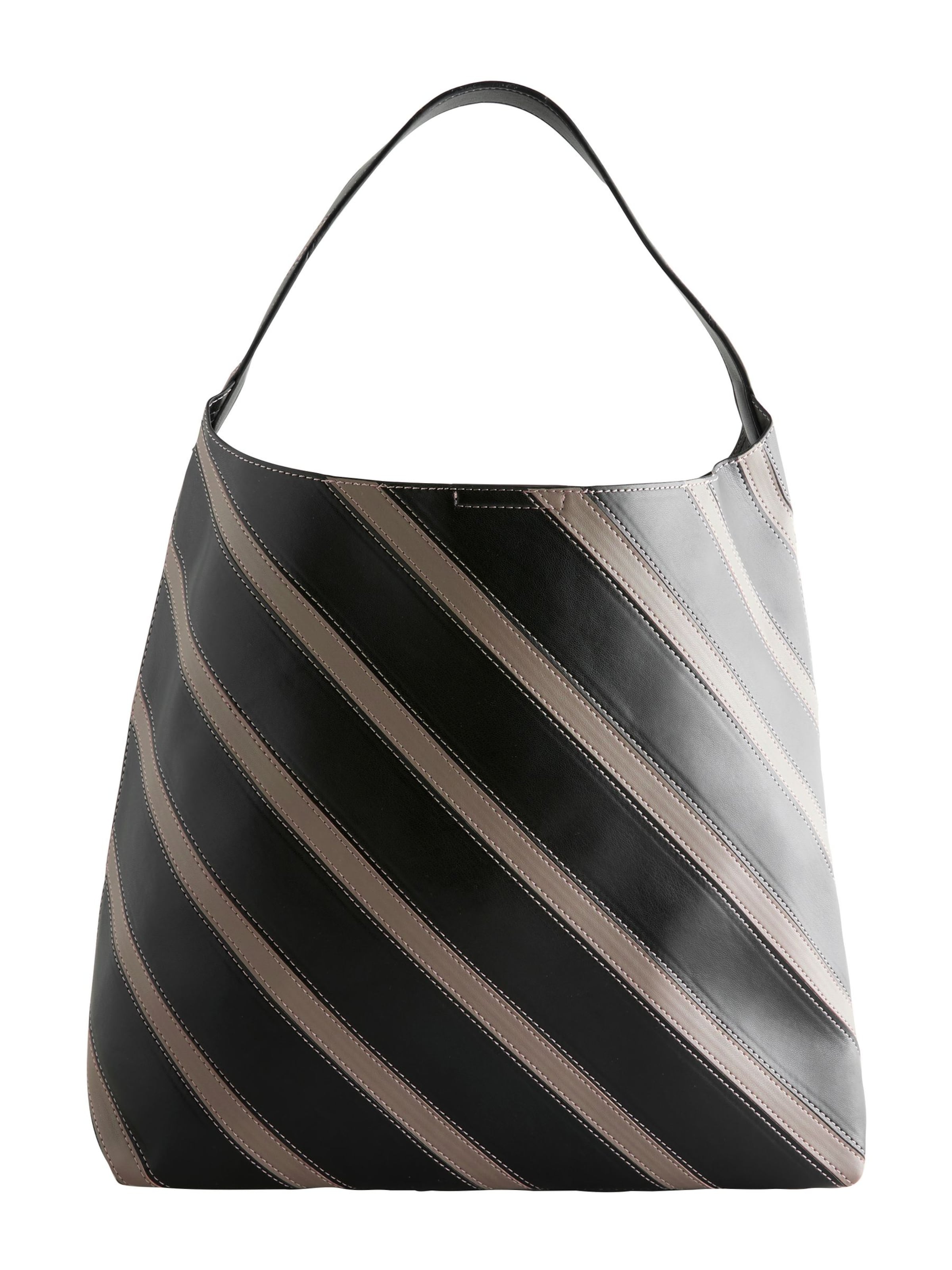 Next Sac bandoulière en One Size en brocart / noir, Vue avec produit