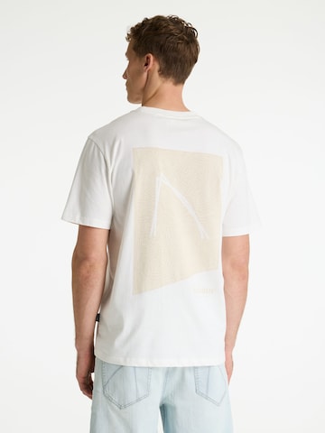 CHASIN' T-Shirt 'Motan' in Weiß