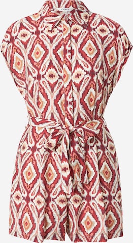ONLY Jumpsuit 'ONLSUI MIKASI' in Red: front