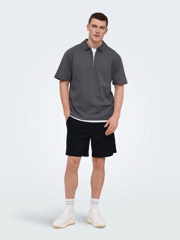 Only & Sons Poloshirt 'ONSNewkodyl' in Grau