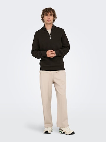 Pullover 'ONSPHIL' di Only & Sons in marrone