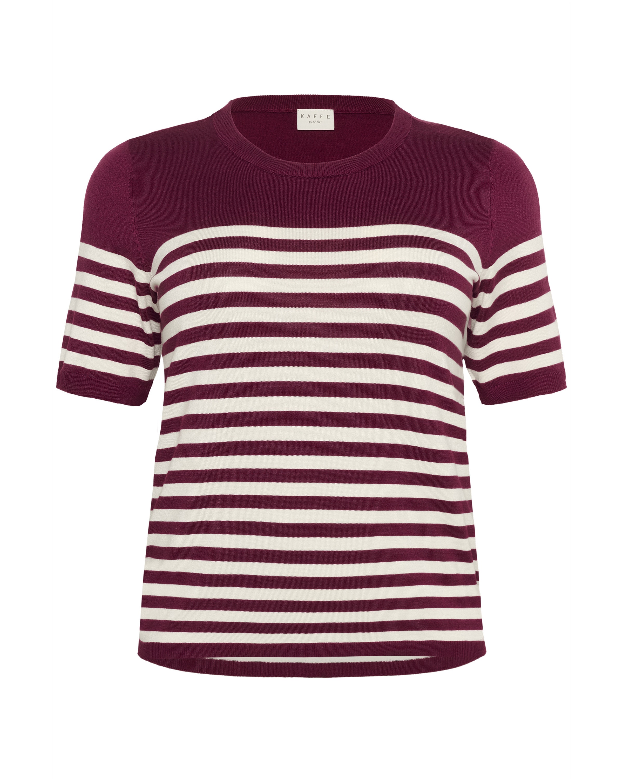 Pull-over 'KCLizzy' KAFFE CURVE en violet : devant