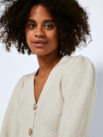 Noisy may Knit Cardigan 'Son' in Beige