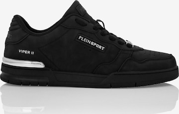 Baskets basses Plein Sport en noir : devant